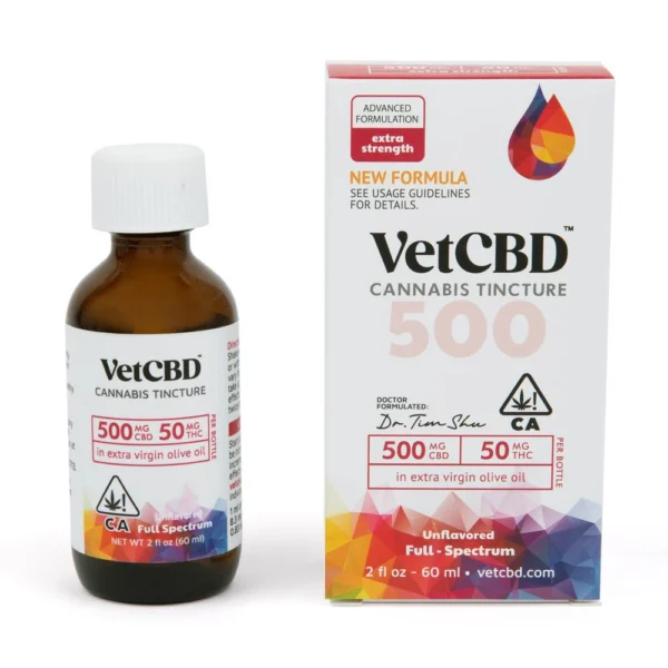 10:1 CBD Tincture [2oz] (500mg CBD/50mg THC)