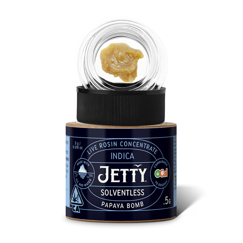 eac503b4-de4f-4858-96c6-644474457517.webp Papaya Bomb Jetty Extracts OCal Live Rosin - Image 1